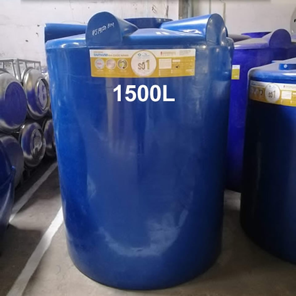 BỒN NHỰA ĐẠI THÀNH 1.500 LÍT ĐỨNG