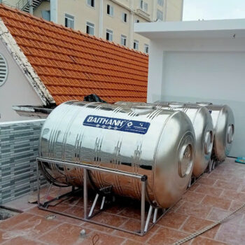 Bồn inox Đại Thành 2000L ngang