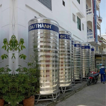 Bồn inox Đại Thành 5000 lít đứng