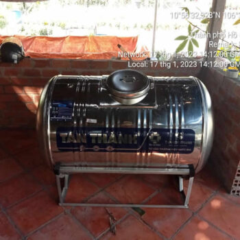 Bồn inox Đại Thành 700L ngang