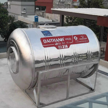 Bồn inox 316 Đại Thành 1000l nằm