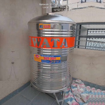 Bồn inox Hwata 1000 lít đứng