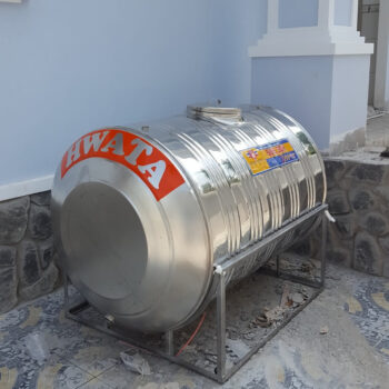 Bồn inox Hwata 500 lít ngang