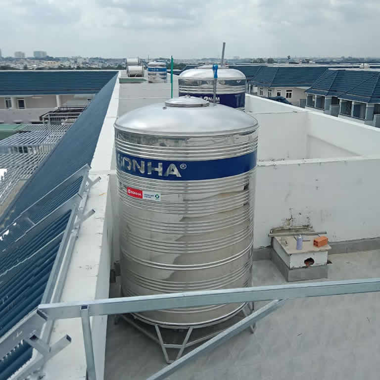 Bồn inox Sơn Hà 3000L đứng