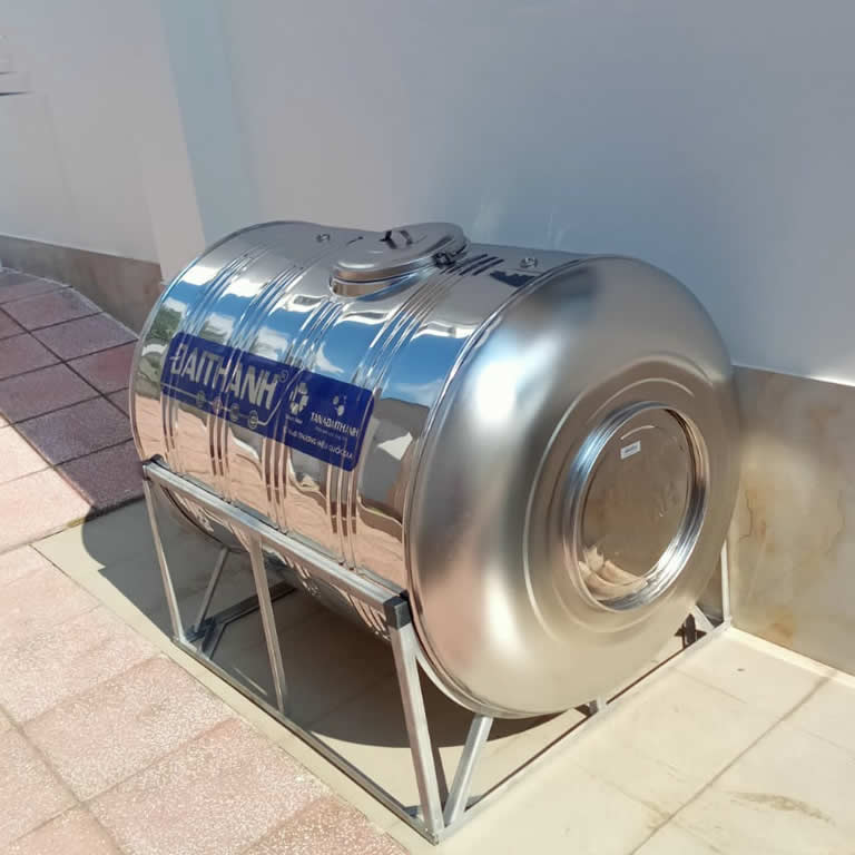 Bồn inox Đại Thành 1000l ngang