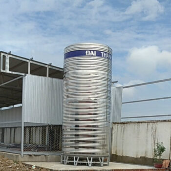Bồn nước inox Đại Thành 10000L đứng