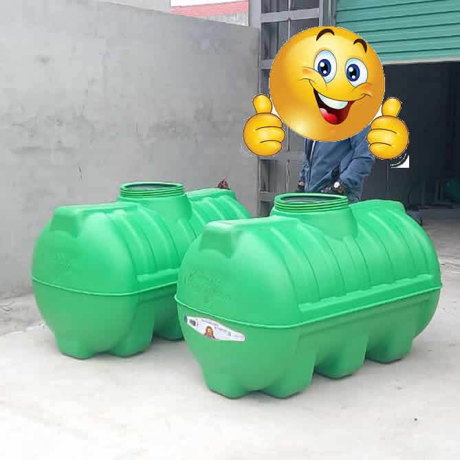 Bồn Nhựa Đại Thành 1.000 lít nằm Plasman