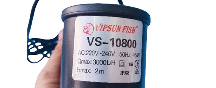 MÁY BƠM BỂ CÁ VIPSUN FISH VS-10800