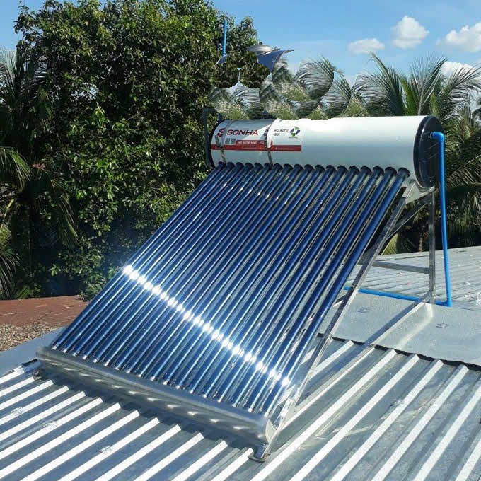 Máy năng lượng mặt trời 200 lít Sơn Hà Eco