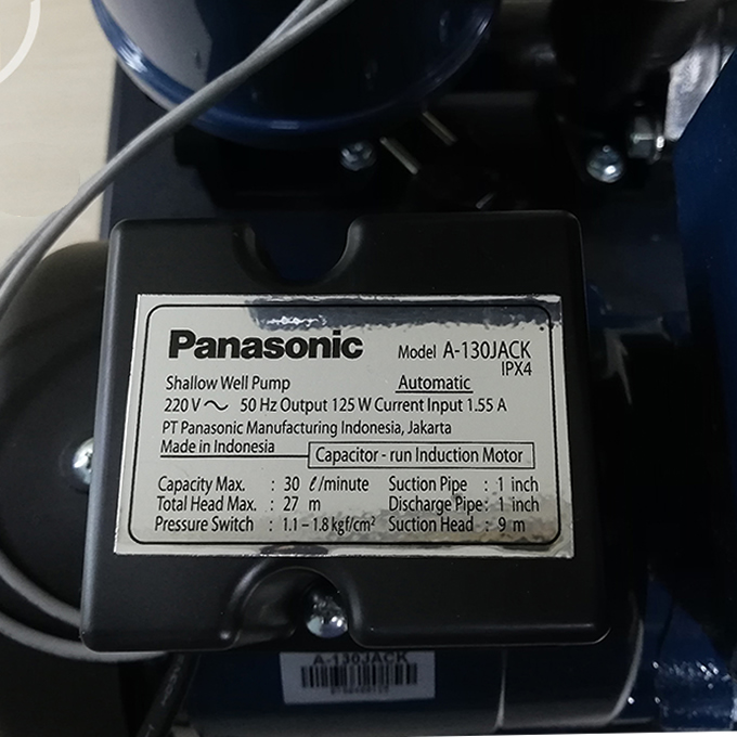 TSKT Máy bơm tăng áp 125w Panasonic