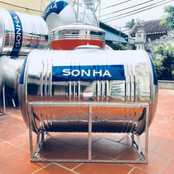 Bồn inox Sơn Hà 1000 lít ngang