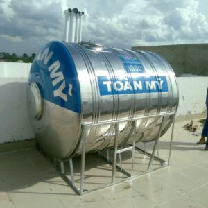 Bồn inox Toàn Mỹ 3000L nằm