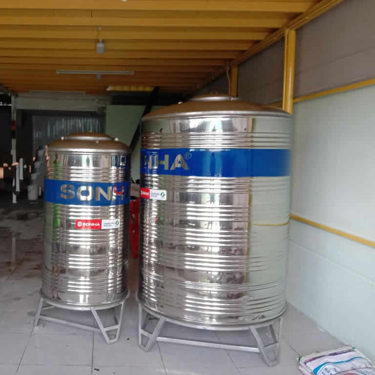 Bồn inox Sơn Hà 2.000 lít đứng