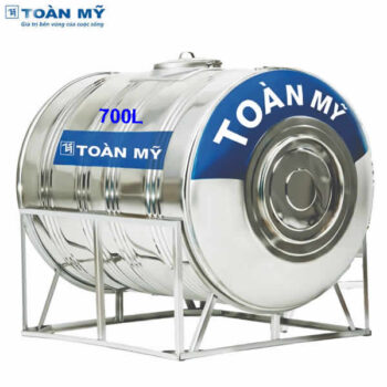 BỒN NƯỚC INOX TOÀN MỸ 700L NGANG