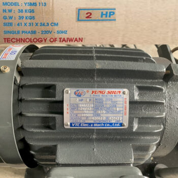 MOTOR VTC 2HP 220V tua 1450