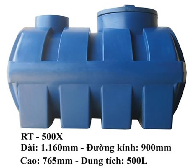 Bể tự hoại Roto 500 lít