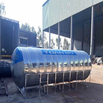 Bồn inox Toàn Mỹ 10000l ngang