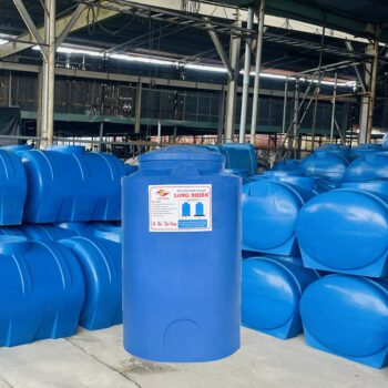 Bồn nhựa 200l đứng Long Nhiên