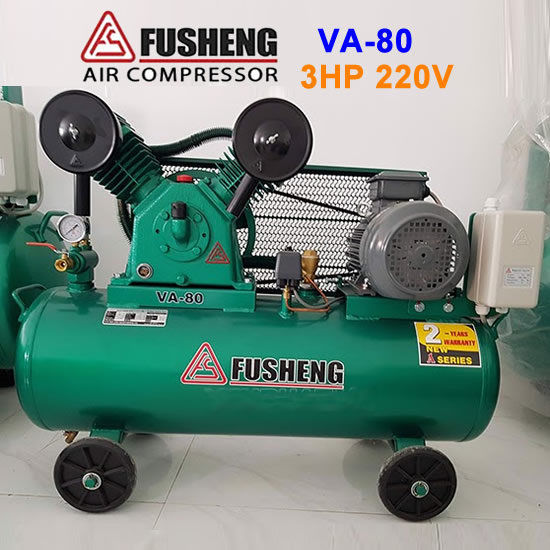 Máy bơm khí Fusheng VA-80 3Hp 220v