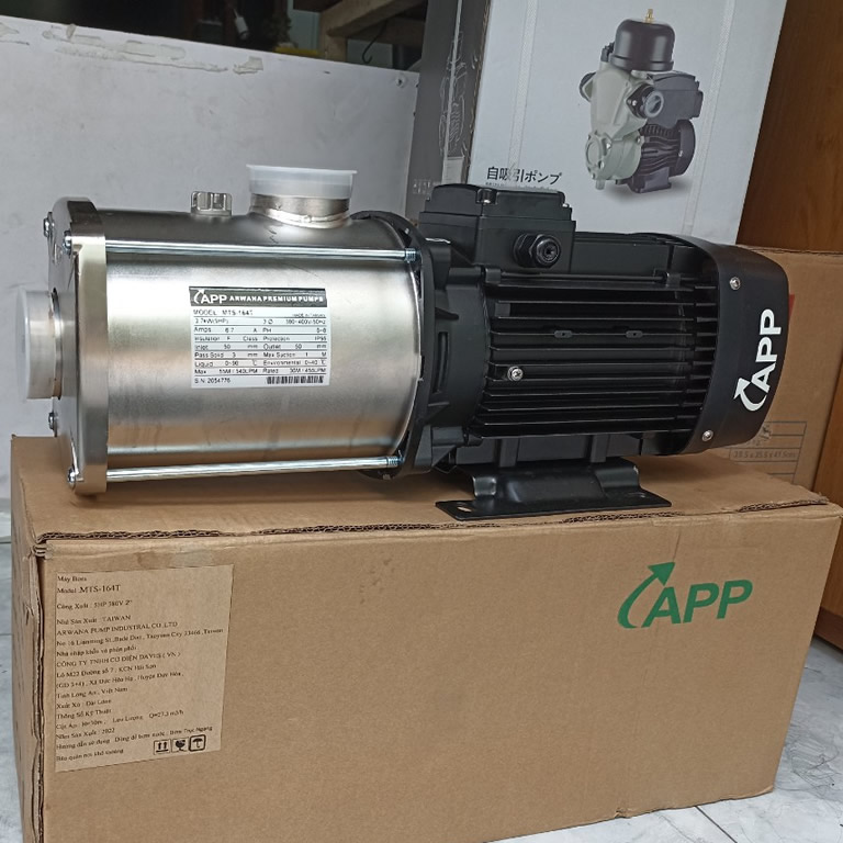 Máy bơm APP MTS 86T 5HP 380v