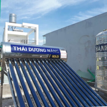 Máy Thái Dương Năng 220L Gold Nano