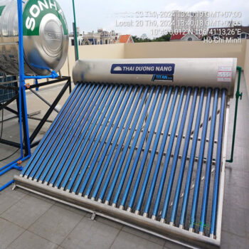 Máy Năng Lượng Thái Dương Năng 320L TITAN