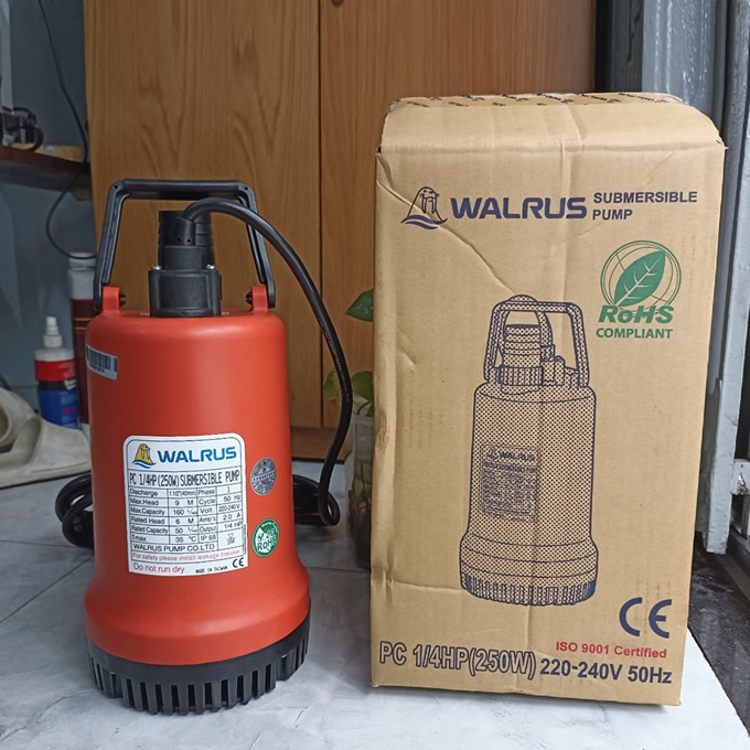 Máy bơm Walrus PC-250W 250w