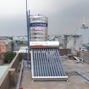 Máy năng lượng mặt trời 120l Sơn Hà Glod
