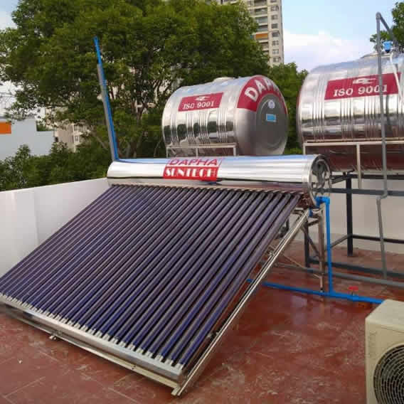 Máy nước nóng năng lượng mặt trời Dapha 260 Lít