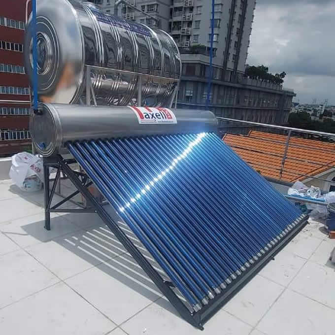 Máy năng lượng mặt trời 220 lít Maxell