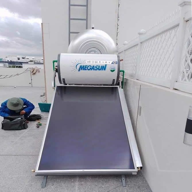 Máy năng lượng mặt trời 200 lít Megasun MGS-CT-FC