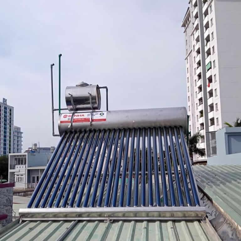 Máy nước nóng mặt trời Sơn Hà 200l Titan