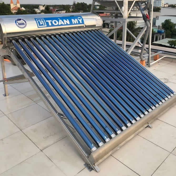 máy nước nóng năng lượng mặt trời Toàn Mỹ 200 lít