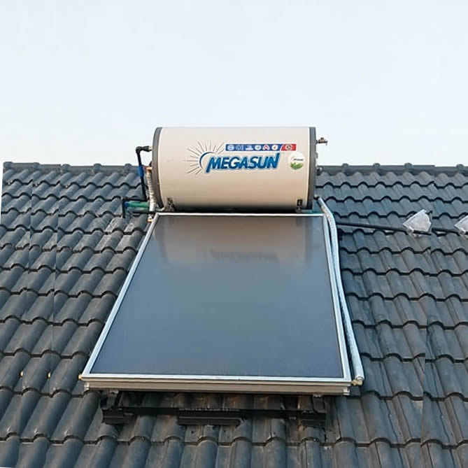 Máy nước nóng năng lượng mặt trời 200 lít Megasun MGS-CT-FC
