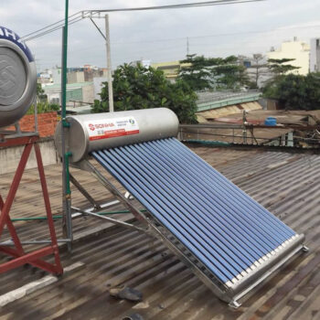 Máy nước nóng mặt trời 220L Sơn Hà Titan