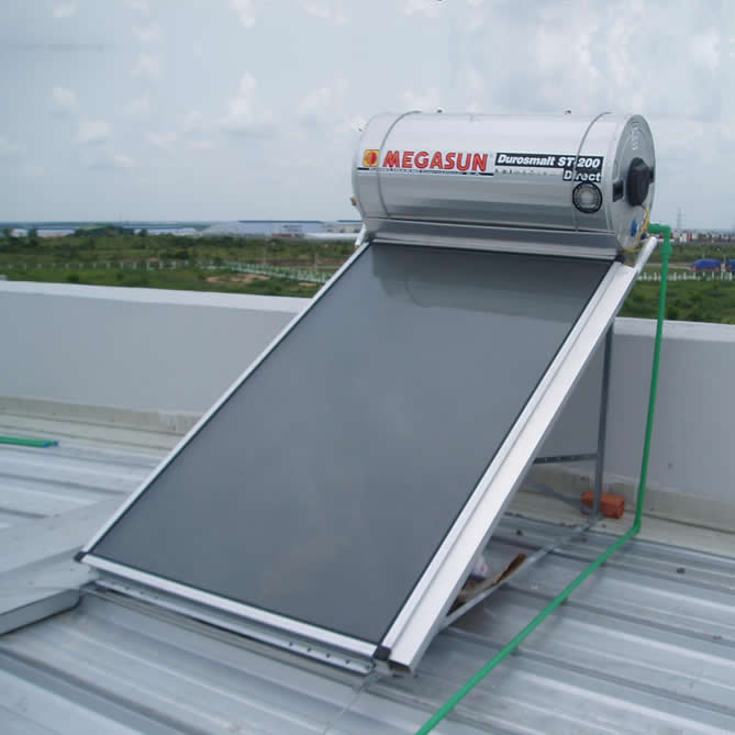 Máy nước nóng năng lượng mặt trời 200 lít Megasun ST200