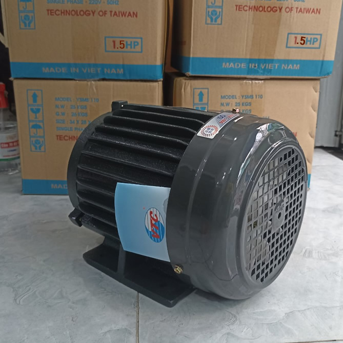 Motor mặt bích VTC 1100w 380v tua 1450
