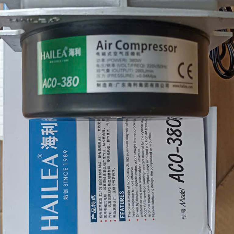 Thông số kỷ thuật Máy Thổi oxy HAILEA ACO-380