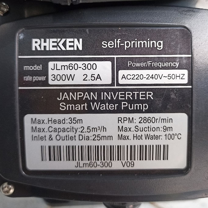Máy bơm nước 300w RHEKEN JLm 300