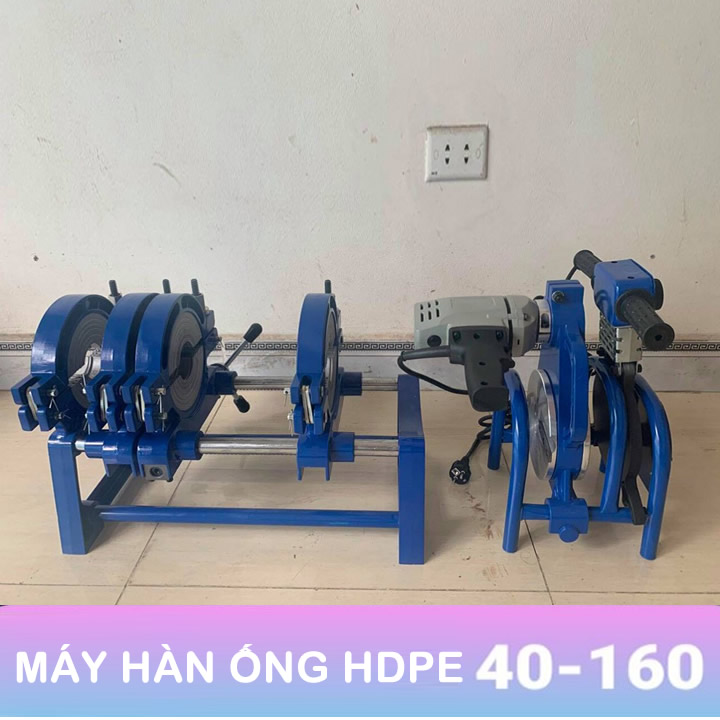 MÁY HÀN ỐNG HDPE PHI 40 160