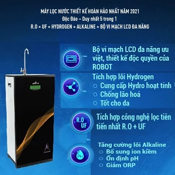 Máy Lọc nước RO ROBOT Sping Pro 410G-UR