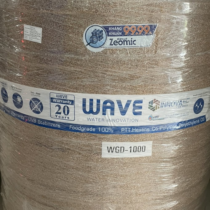 Bồn nhựa kháng khuẩn Wavelife WGD 1.000 Lít