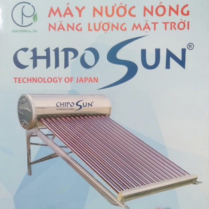 Máy nước nóng Năng Lượng Mặt Trời Chipo Sun