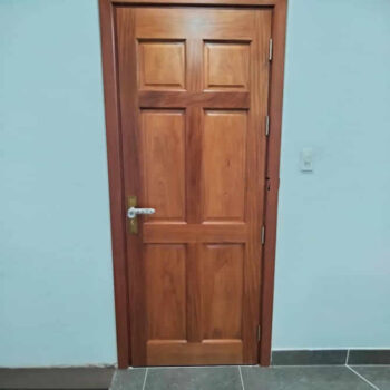 Cửa gỗ căm Xe 6 pano