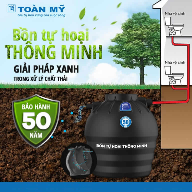 Bồn tự hoại Toàn Mỹ